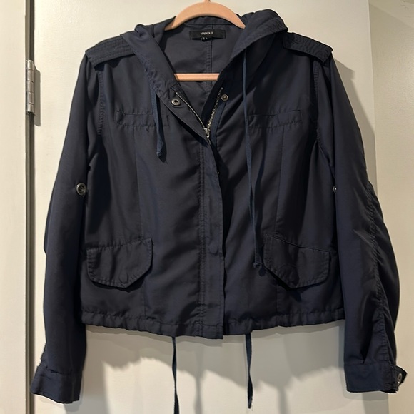 EUC Forever 21 Lightweight Navy Jacket - Picture 3 of 5